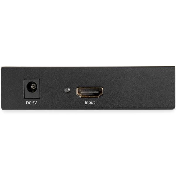 StarTech.com HDMI til RCA-konverter med lyd - RCA - Kompositvideoadapter - NTSC / PAL - 1080p (HD2VID2) - Videokonverter - HDMI - Kompositvideo - Sort