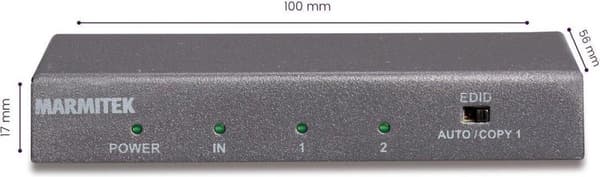 Marmitek Split 612 UHD 4K 2.0 HDMI Splitter
