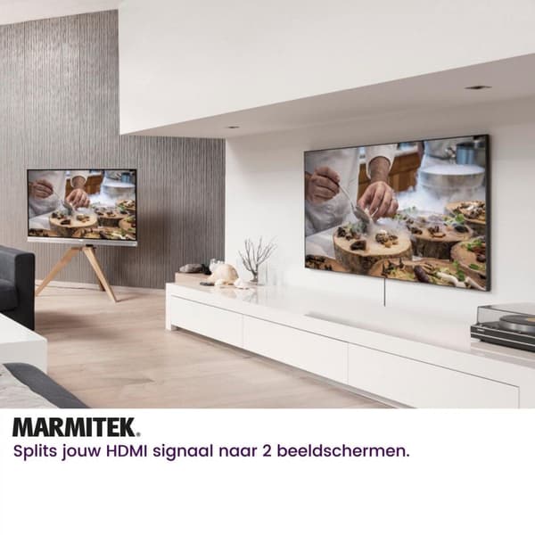 Marmitek Split 612 UHD 4K 2.0 HDMI Splitter