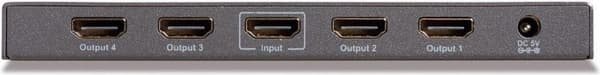 Marmitek Split 614 UHD 2.0 HDMI splitter - 3D - 4K60 (4:4:4) - HDCP 2.2 - metallhölje