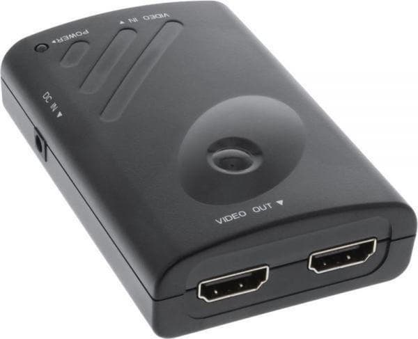 InLine 1x DisplayPort till 2x HDMI splitter