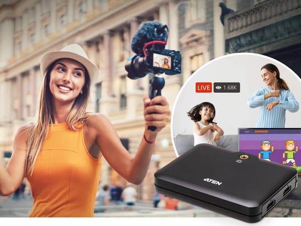 ATEN UC3021 CAMLIVE - Videooptagelsesadapter - USB-C 3.2 Gen 1