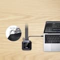 Miniatyrbild 5 av 6: ATEN 2-portars USB-C DisplayPort-kabel KVM-switch - 4096 x 2160 pixlar - 4K Ultra HD - 0,74 W - Svart (CS52DP)