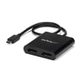 Miniatyrbild 1 av 8: StarTech.com MSTCDP122DP USB-grafikadapter 3840 x 2160 pixlar Svart
