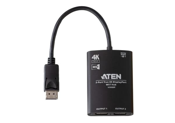 ATEN VS92DP - Video Splitter - 2 x DisplayPort - Desktop