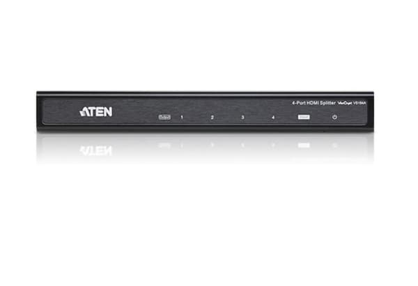 ATEN VS184A - Video/ljud splitter - 4 x HDMI - stationär