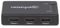 Miniatyrbild 4 av 9: Manhattan 4K Compact 4-Port HDMI Splitter - Video/Audio Splitter - 4 x HDMI - Desktop