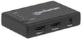 Miniatyrbild 2 av 9: Manhattan 4K Compact 4-Port HDMI Splitter - Video/Audio Splitter - 4 x HDMI - Desktop