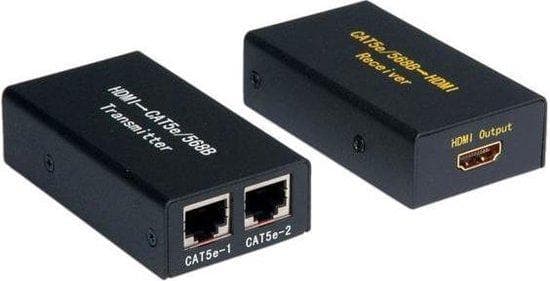 VALUE HDMI-förlängning via tvinnat par, 25m (14.99.3460)