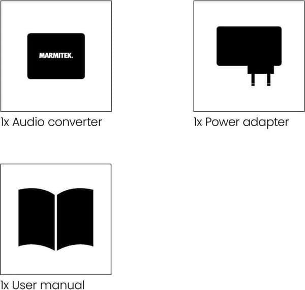 Marmitek Connect TC22 Audio Converter Toslink - Koaksial