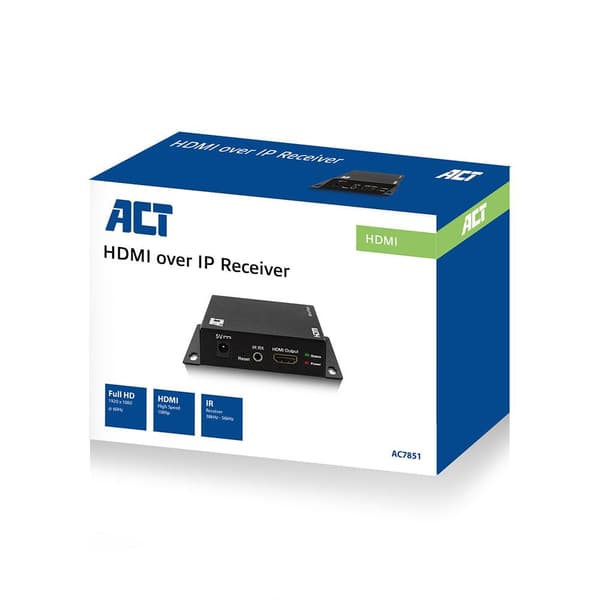 HDMI over IP-modtager-ACT AC7851