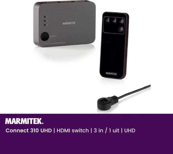 Marmitek - HDMI switch - Connect 310 UHD - 4K