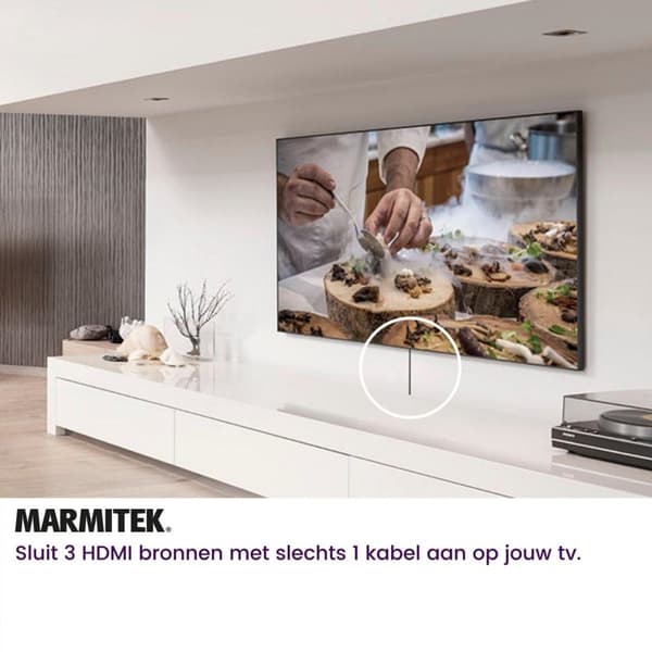 Marmitek - HDMI switch - Connect 310 UHD - 4K