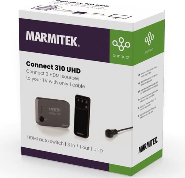Marmitek - HDMI switch - Connect 310 UHD - 4K