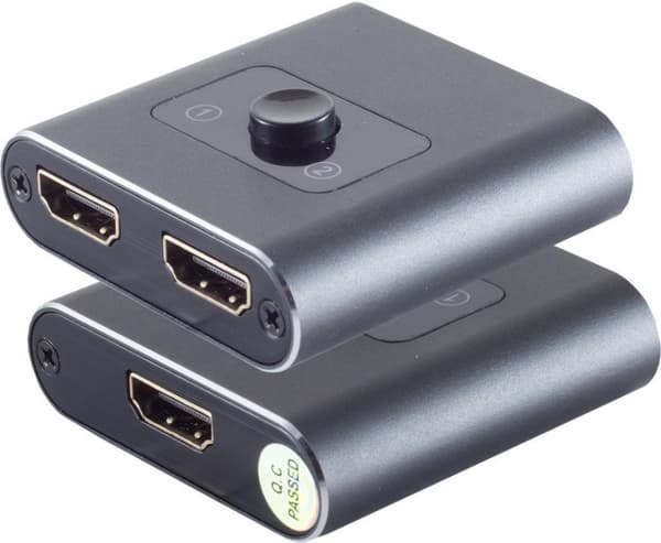shiverpeaks ®-PROFESSIONAL--HDMI-switch 2x1, tovejs, metal, 4K2K (SP05-02010)