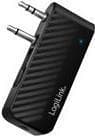 LogiLink Bluetooth 5.1 Audio Transmitter, svart Räckvidd: ca 7 m, trådlös underhållning ombord, - 1 st (BT0061)