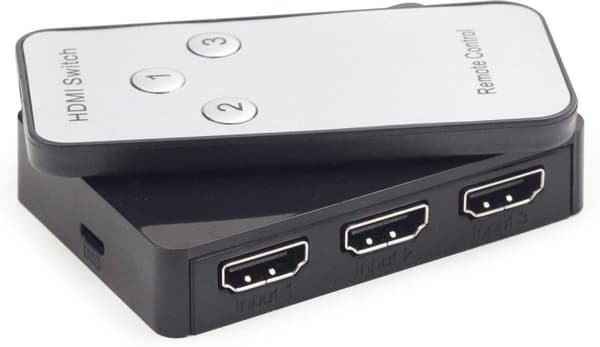 CablExpert DSW-HDMI-34 - 3-ports HDMI-switch + fjärrkontroll