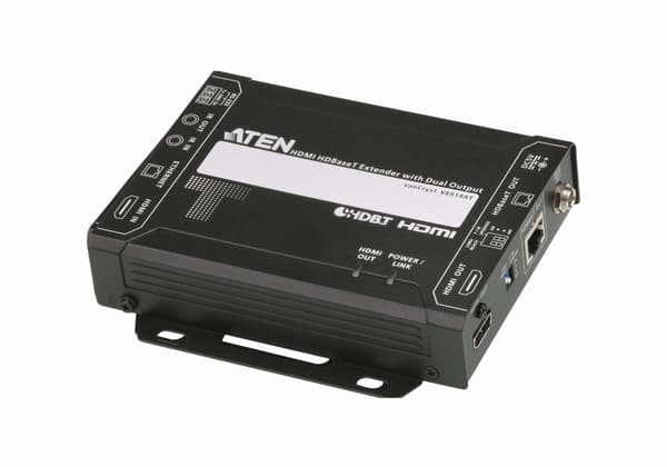 ATEN VanCryst VE814AT - Video/Audio/Infrarød/Seriel/Netværksforlænger - Sender - HDBaseT - over CAT 5e/6/6a - op til 150m