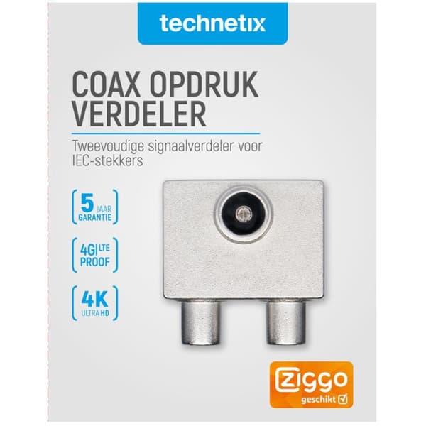 Technetix 2-vejs TV Splitter PTSX02