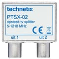 Miniatyrbillede 1 af 4: Technetix 2-vejs TV Splitter PTSX02