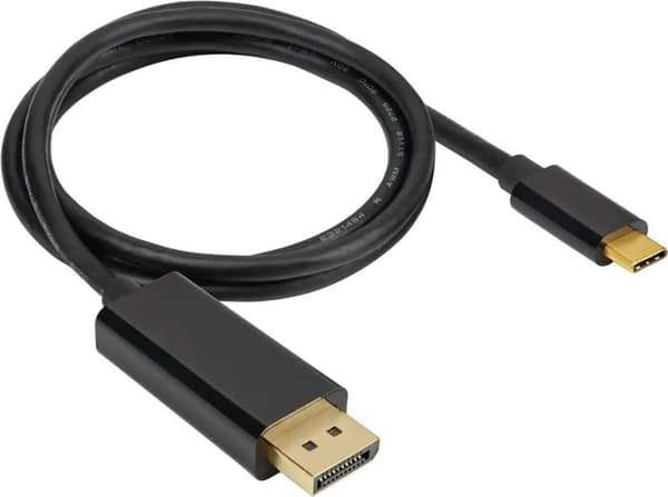 Corsair CU-9000005-WW Videokabeladapter 1 m USB Type-C DisplayPort Svart (CU-9000005-WW)