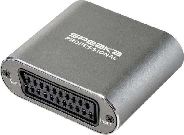 SpeaKa Professional TV, bildskärmsomvandlare SP-SHC-200 [SCART - HDMI] 1920 x 1080 pixlar (SP-10461516)