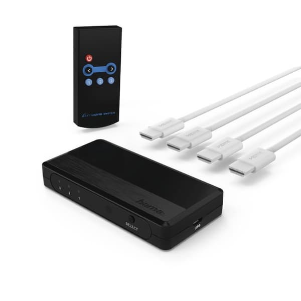 Hama 00121760 videoswitch HDMI