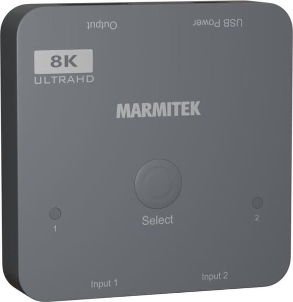 Marmitek Connect 720 - HDMI - Grå - 120 Hz - 48 Gbit/s - 7680 x 4320 pixlar - 8K Ultra HD (25008415)