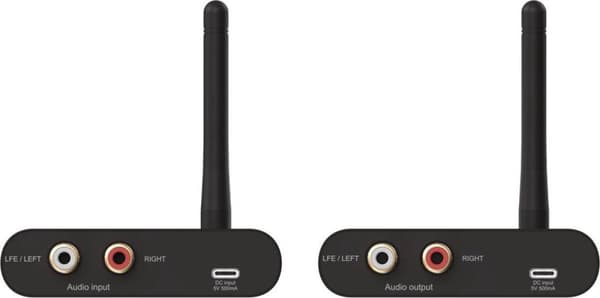 Marmitek Subwoofer Anywhere 640 AV Transmitter & Receiver Black (25008418)