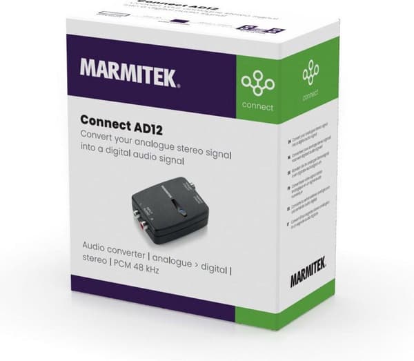 Marmitek Connect AD12 - analog til digital lydkonverter