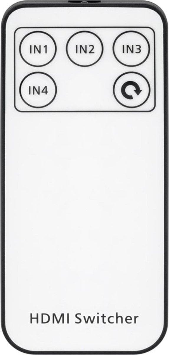 Goobay HDMI™ switchbox 4 till 1 (4K @ 60 Hz) (58489)