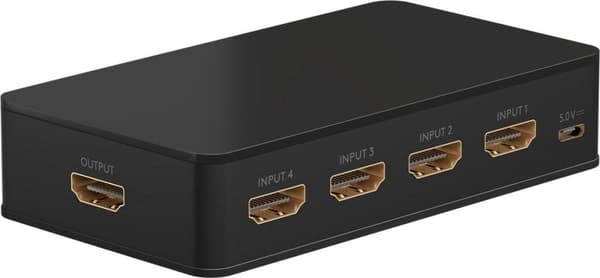 Goobay HDMI™ switchbox 4 till 1 (4K @ 60 Hz) (58489)