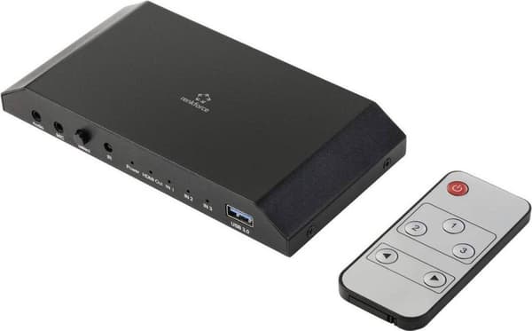 Renkforce RF-HVC-300 3-portars videoinspelningssystem USB Full HD-upplösning, livestream