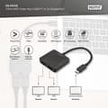 Miniatyrbillede 9 af 11: DIGITUS MST Hub - videosplitter - USB-C - 2 x DisplayPort - desktop (DS-45339)