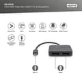 Miniatyrbillede 2 af 11: DIGITUS MST Hub - videosplitter - USB-C - 2 x DisplayPort - desktop (DS-45339)