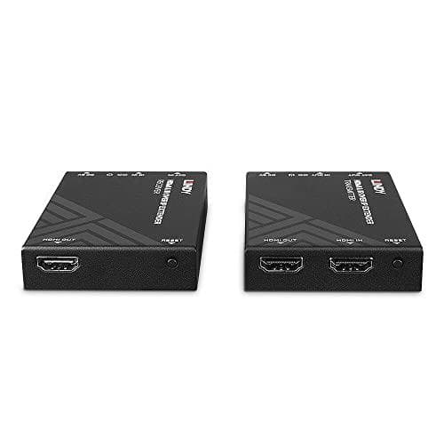 Lindy HDMI & IR over IP Extender utökar HDMI-signalräckvidden med ett IP-nätverk (38398)