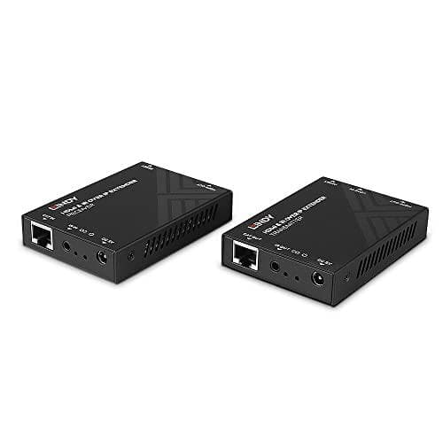 Lindy HDMI & IR over IP Extender utökar HDMI-signalräckvidden med ett IP-nätverk (38398)