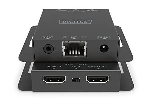 Digitus 4K HDMI Extender Set - 70 m - 3840 x 2160 pixlar - AV-sändare & mottagare - 70 m - Kabelansluten - Svart - HDCP (DS-55519)