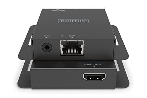 Digitus 4K HDMI Extender Set - 70 m - 3840 x 2160 pixlar - AV-sändare & mottagare - 70 m - Kabelansluten - Svart - HDCP (DS-55519)