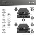 Miniatyrbild 2 av 6: Digitus 4K HDMI Extender Set - 70 m - 3840 x 2160 pixlar - AV-sändare & mottagare - 70 m - Kabelansluten - Svart - HDCP (DS-55519)