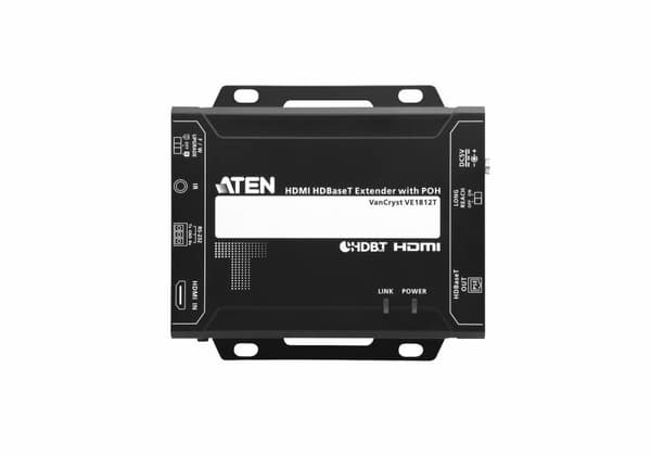 ATEN VanCryst VE1812T HDMI HDBaseT -lähetin - video-/ääni-/infrapunalähetin - HDBaseT - jopa 150 m (VE1812T-AT-G)