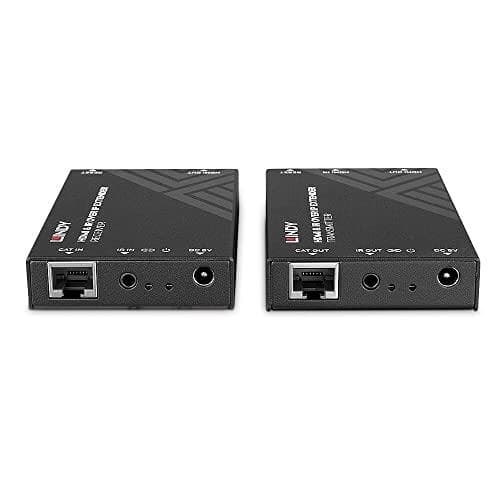 Lindy HDMI & IR over IP -vastaanotin Lisää toisen vastaanottimen olemassa olevaan laajennusjärjestelmään (38398) suurempien verkkopohjaisten signaalin