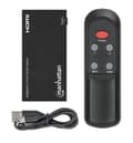 Miniatyrbillede 7 af 8: Manhattan 207942 - HDMI - metal - sort - 60 Hz - 480p - 576i - 720p - 1080i - 1080p - 1440p - 48 Gbit/s (207942)