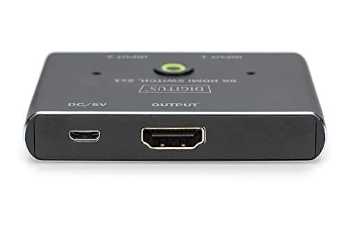 DIGITUS - Video/Audio Switch - 8K - 2 x HDMI - Desktop