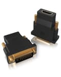 Miniatyrbild 4 av 4: DVI-D (24+1) till HDMI-adapter (IB-AC552)