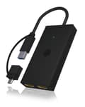 Miniatyrbild 3 av 5: ICY BOX IB-SPL1029AC Mobil USB till Dual HDMI Splitter (61007)