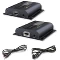 Pikkukuva 5 / 9: TECHLY HDBitT HDMI Extender setin lähetin ja vastaanotin IP:n kautta verkkokaapelin Cat5/5e/6 kautta jopa 80-120m lähetyspituuteen (IDATA-EXTIP-383V4)