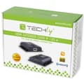 Pikkukuva 2 / 9: TECHLY HDBitT HDMI Extender setin lähetin ja vastaanotin IP:n kautta verkkokaapelin Cat5/5e/6 kautta jopa 80-120m lähetyspituuteen (IDATA-EXTIP-383V4)