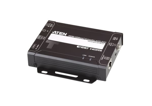 ATEN VE1812 HDMI HDBaseT Extender med POH - video/ljud/infraröd sändare - HDBaseT - upp till 150 m