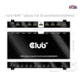 Miniatyrbild 4 av 6: Club3D CSV-1383 1 till 8 HDMI™ Splitter Full 3D och 4K60Hz(600MHz)